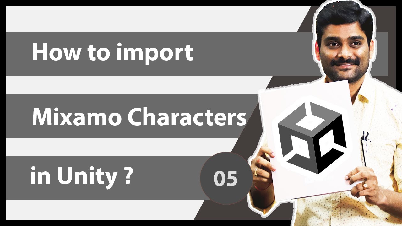 How To Use MIXAMO Character In Unity - Unity Animation Tutorial 05 ...