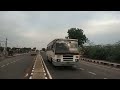 gsrtc deluxe bus crossing mini bus at harij mahesana highway