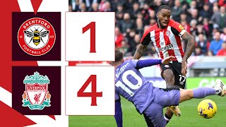 Toney on target but Bees lose to Liverpool | Brentford 1-4 Liverpool | Premier League Highlights
