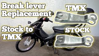 PAANO MAGPALIT NG BREAK LEVER..TMX SA SMASH