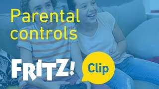 FRITZ! Clip — Define online time with parental controls