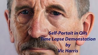 Self-Portrait in Oil. Time Lapse Demonstration