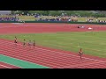 20180528福井県高校総体陸上 男子4×400ｍ決勝