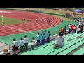 20180528福井県高校総体陸上 男子4×400ｍ決勝