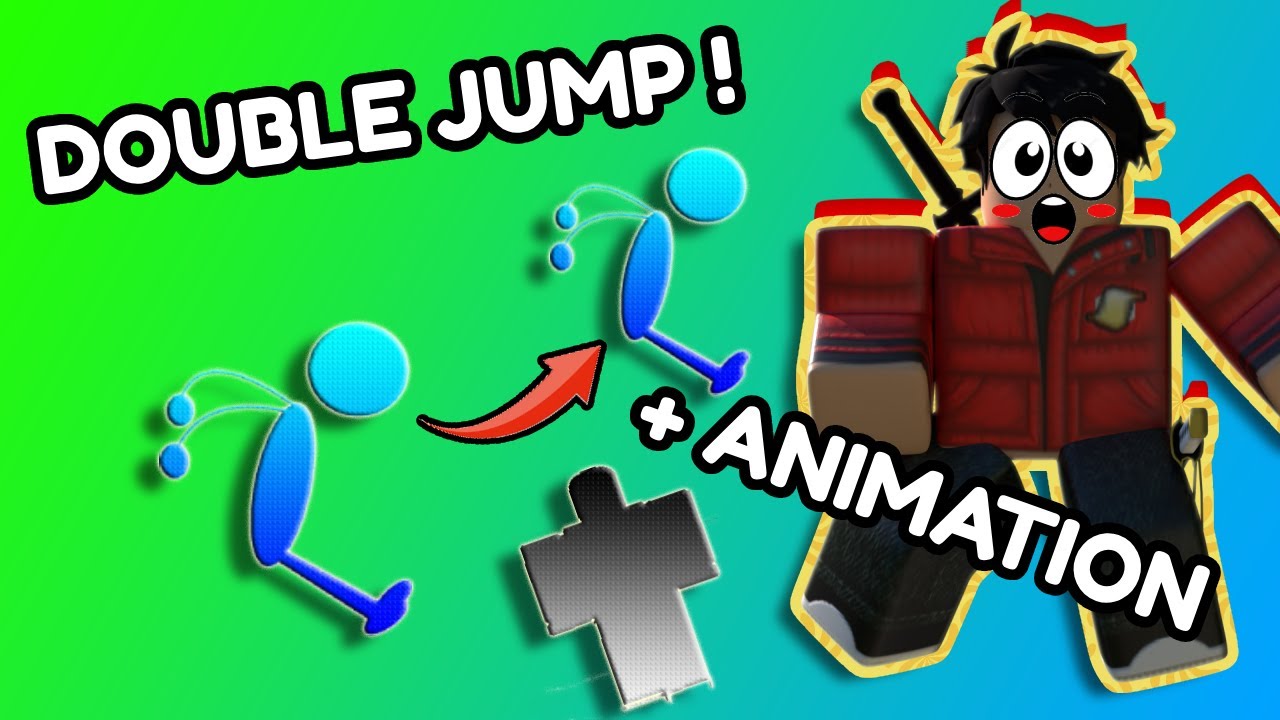 HOW TO MAKE A DOUBLE JUMP WITH AN ANIMATION IN ROBLOX STUDIO - YouTube