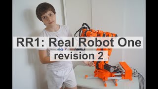 Introducing RR1: Real Robot One - Revision 2 - a DIY 3D-Printed Desktop Robotic Arm