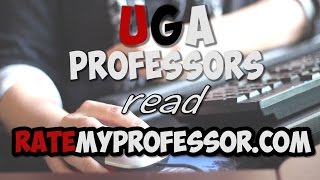 UGA Professors react to Rate My Professor