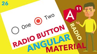 🔴 Angular 11 Tutorial || Radio button Angular Material || Ujjwal Technical Tips