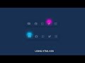 Hover Effects with Magic Line Indicator using HTML CSS & Javascript | CSS Glassmorphism