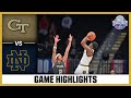 Notre Dame vs. Georgia Tech Game Highlights | 2024 ACC Men’s Basketball Tournament