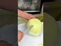 일정하게 멜론 자르는 과일가게 이모 #shorts - Melon Cutting Master / Korean Street Food