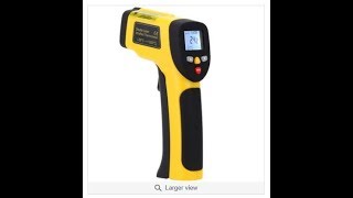 Banggood HT-819 High Precision Digital Double Laser LCD Non Contact Tester