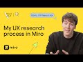 How I Run User Research in Miro
