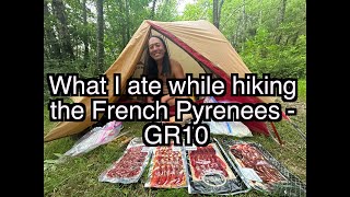 What I ate while hiking the French Pyrenees (GR10)