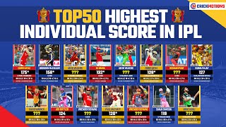 Highest Individual Score in IPL History 2008-2021 | Chris Gayle | Brendon McCullum | IPL2022