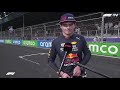 max verstappen emotional after losing a pole position lap in q3 jeddah 2021 gp saudi arabia