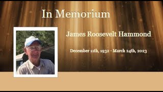 A Funeral Service for JAMES R. HAMMOND