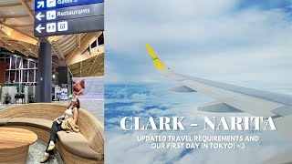 LET'S GO (back) TO JAPAN! flying from Clark to Narita, airport requirements, our first day in Tokyo!