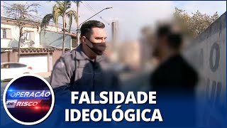 Procurado pela Justiça por tráfico apresenta documento falso em abordagem