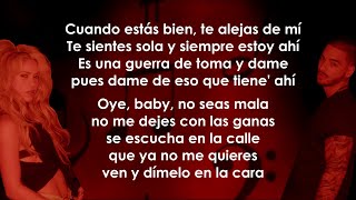 Shakira, Maluma - Chantaje (Letra/Lyrics)