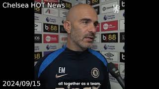 (Video): Enzo admits his team were lucky to win against spirited Bournemouth