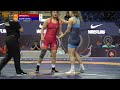 1/2 WW - 62 kg: G. ENKHBAT (MGL) v. I. KUZNETSOVA (KAZ)