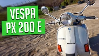 PIAGGIO VESPA PX200 Test Ride + Max Speed