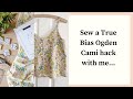 Sew Along | Sew an Ogden Cami Peplum Hack by True Bias with me...