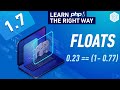PHP Float Data Type - Full PHP 8 Tutorial
