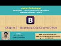 Bootstrap Chapter 5 - Bootstrap Grid column offset