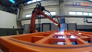 Gazaltı Kaynak Robotu - Arc Welding with KUKA Krc4 - UNIROB