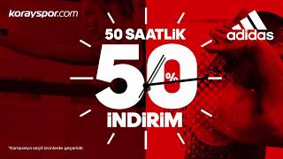 Adidas'da %50'ye Varan İndirim Başladı