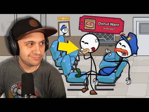 Henry Stickmin EATS ALL THE COPS DONUTS!