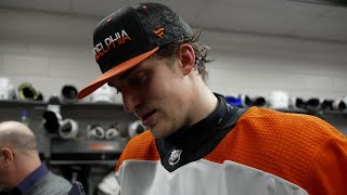 4/9 PHI vs. MTL Postgame: Travis Sanheim