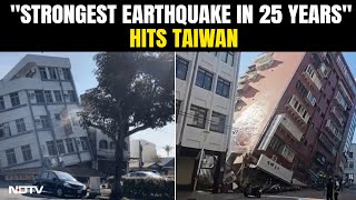Breaking News Taiwan | 7.7 Magnitude Earthquake Hits Taiwan, Tsunami Warning Issued