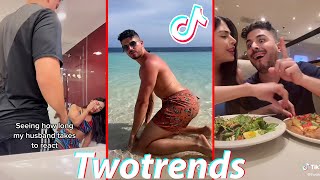Funny TwoTrends TikToks 2022 - Best Espe & Sebas TikTok Videos Compilation TwoTrends Couple