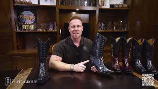 Lucchese Boots - Caiman vs Crocodile vs Alligator:  What's the Difference in these Exotic Boots?