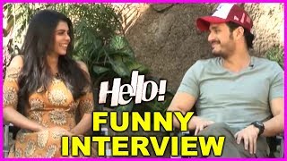 Akhil Akkineni And Kalyani Priyadarshan Latest Interview About Hello Movie - Full Video