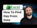 How to Find Day from Date in Microsoft Excel [2026 Guide]