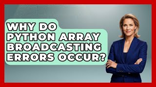 Why Do Python Array Broadcasting Errors Occur? - Python Code School