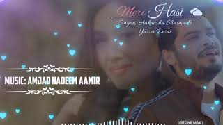 Meri Hasi Mein (Lyrics) | Hindi romantic song |Aakanksha Sharma | Yasser Desai|Kyun Ki Mujhse Jaada|