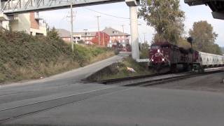 #124 Two Long (edited) Trains 2011-10-19