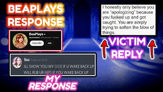 Exposing The Actual Truth: BeaPlays’ Bad Apology & Victim’s Reply