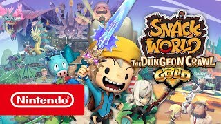 SNACK WORLD: THE DUNGEON CRAWL – GOLD Announcement trailer (Nintendo Switch)