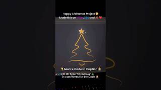 Christmas Tree using HTML and CSS. javascript christmas