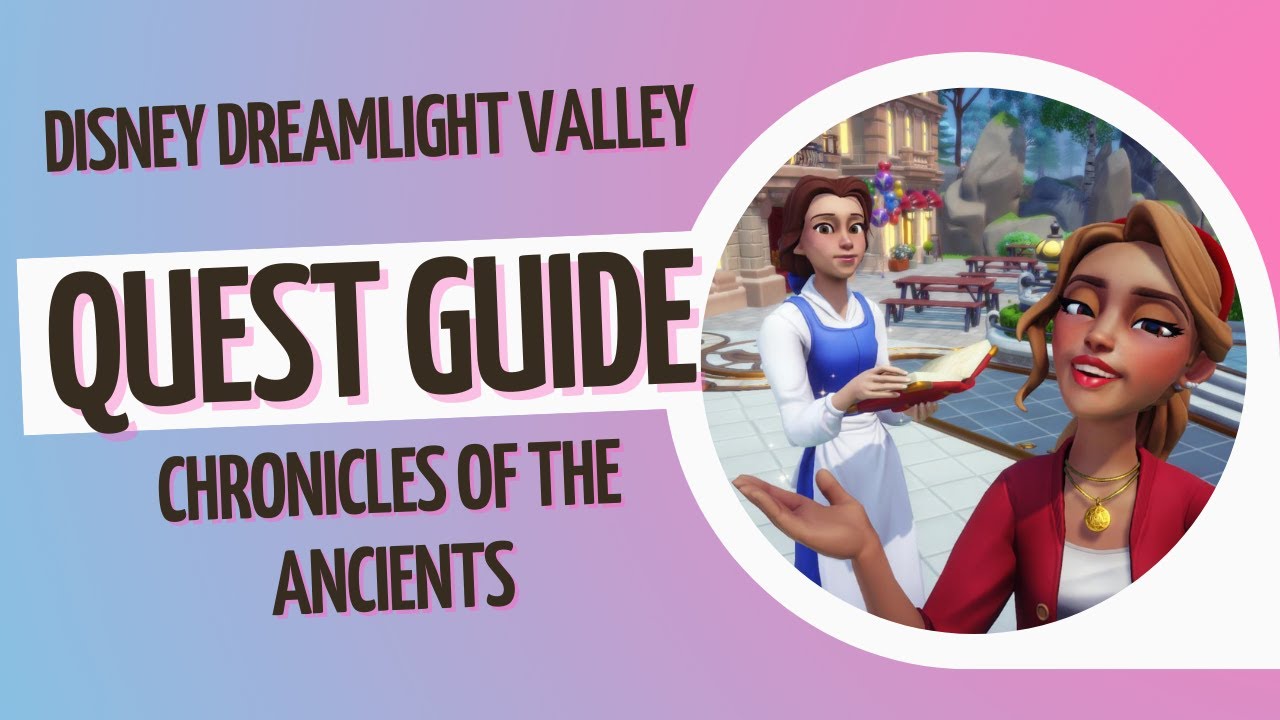 Disney Dreamlight Valley Belle And The Beast Quest's - Chronicles Of ...