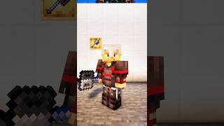 Minecraft: Thor Armor Trim #marvel #avengers #minecraft #shorts