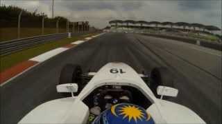 Selvan | Onboard Video | Sepang F1 Circuit | Formula BMW | AsiaCup 2013