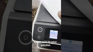 Epson m2170 print missing solution####