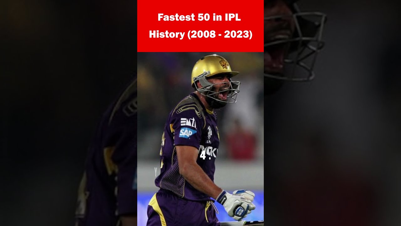 Fastest 50 In IPL History (2008 - 2023) - YouTube